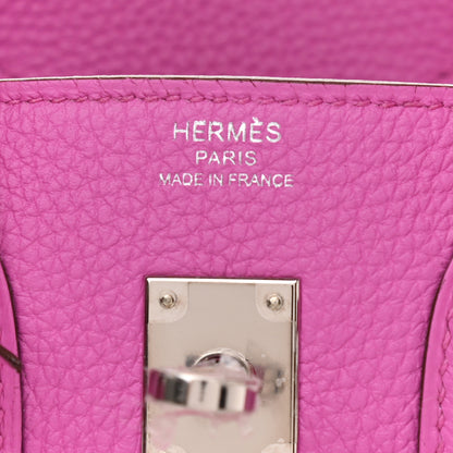 Hermes Togo Birkin 25 Magnolia 5 of 10