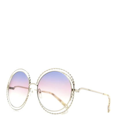 Chloe Oversized Round Carlina Sunglasses CE114ST Rainbow 1 of 7