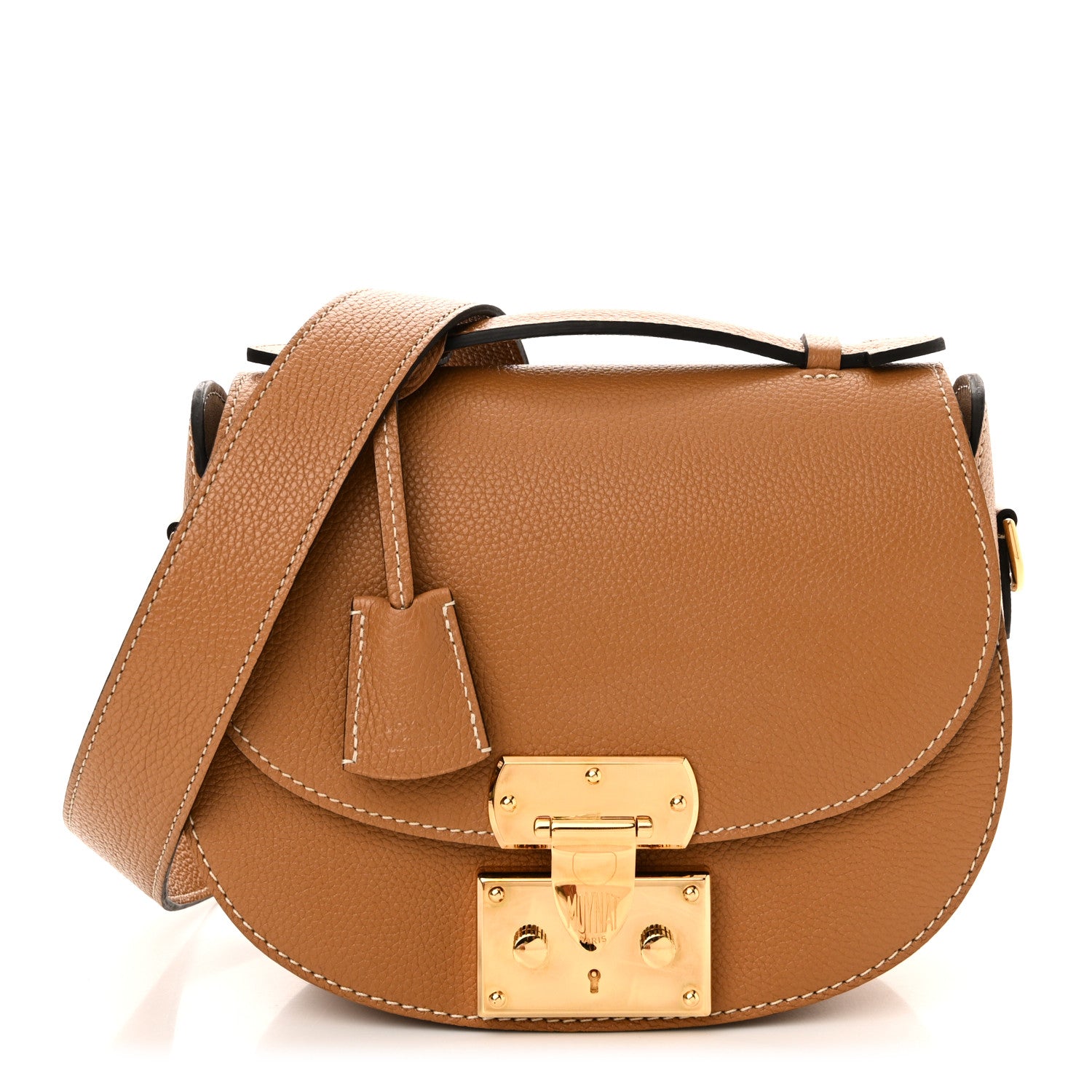 Moynat Taurillon Blush Flori PM Camel 1 of 11