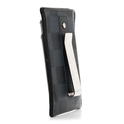 Louis Vuitton Damier Graphite Pince Card Holder Bill Clip 3 of 12