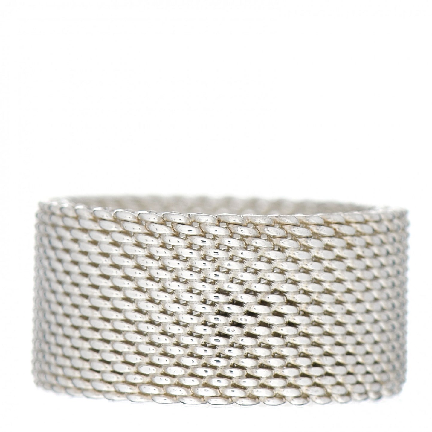 Sterling Silver Somerset Mesh Ring 49 4.75