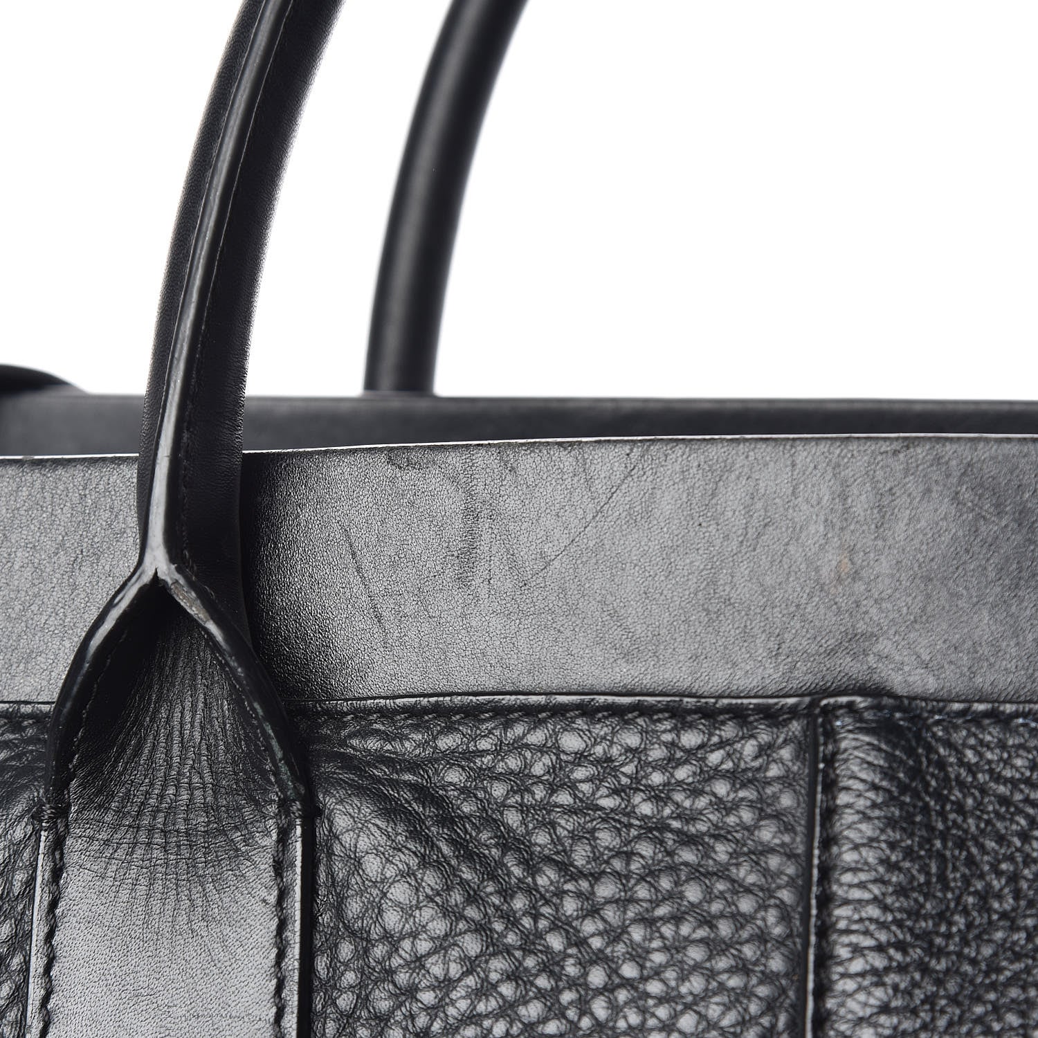 Chloe Grained Calfskin Medium Cate Satchel Black 15 of 17
