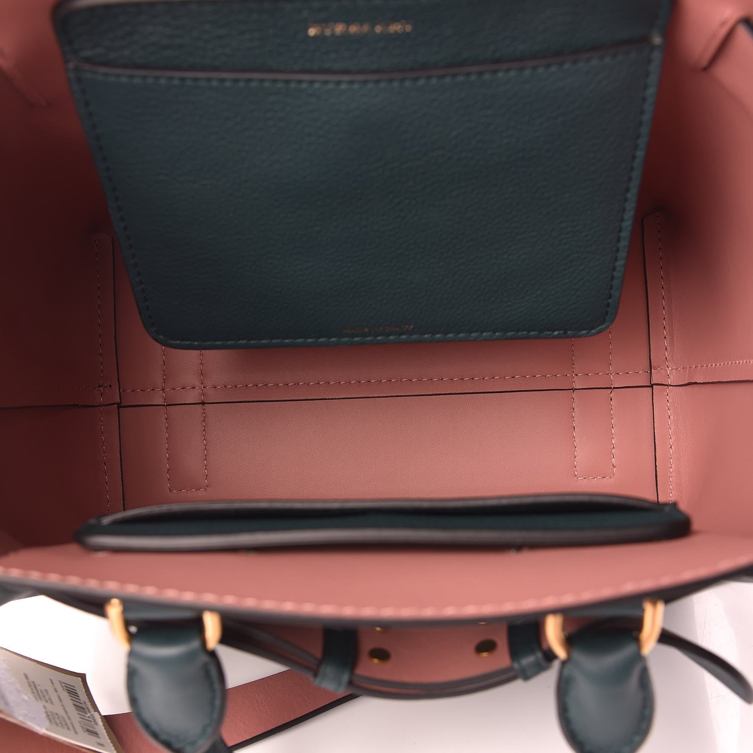 Burberry Soft Grain Calfskin Small Belt Bag Dark Cyan 5 of 10