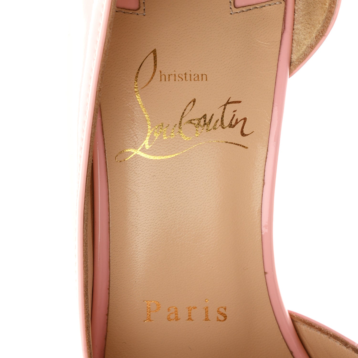 Christian Louboutin Patent Iriza 100 Pumps 36.5 Pompadour 9 of 9