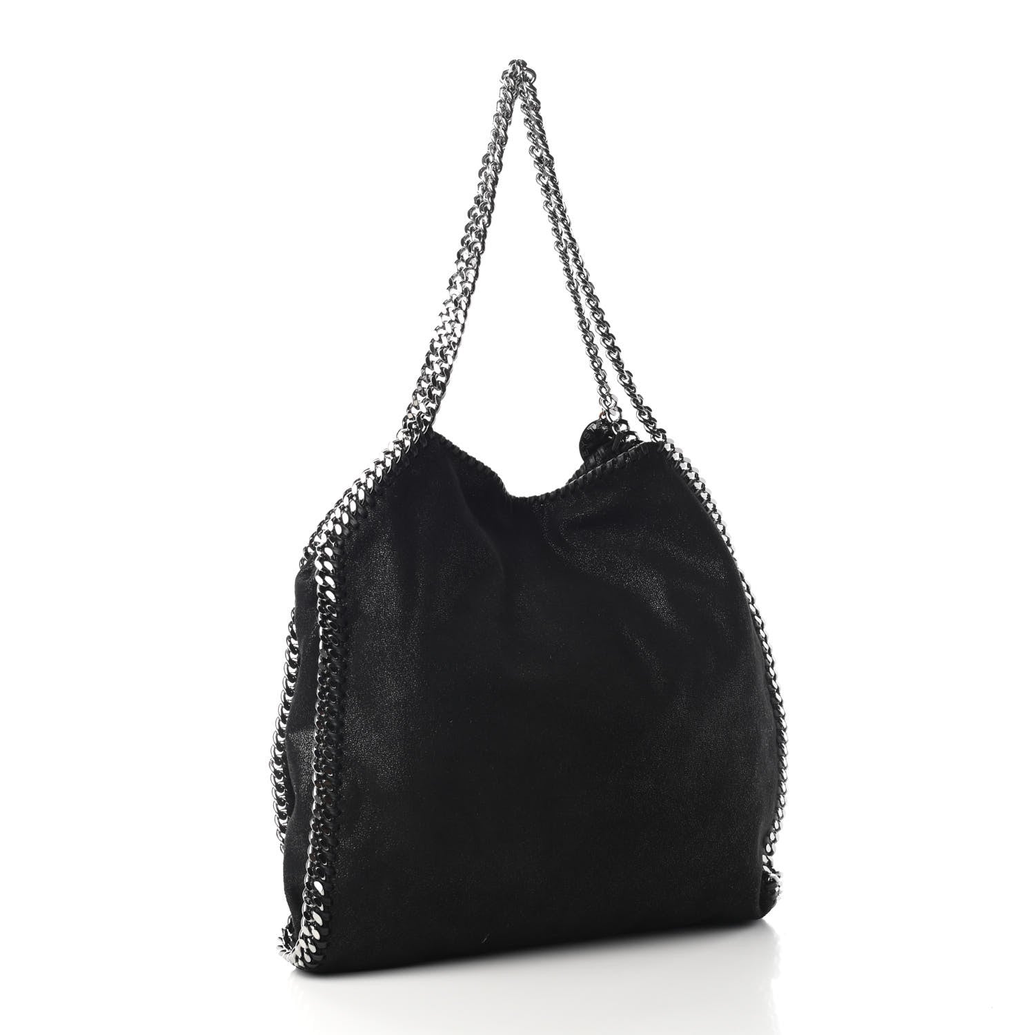 Stella McCartney Shaggy Deer Small Falabella Tote Black 3 of 8