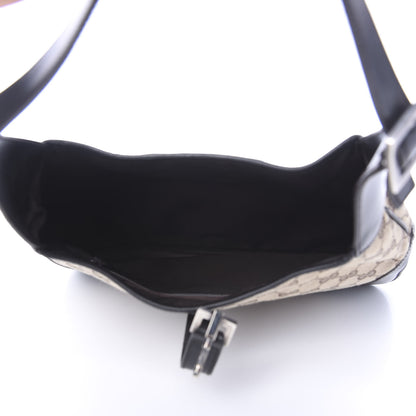 Gucci Monogram Web Jackie O Hobo Dark Brown 4 of 9
