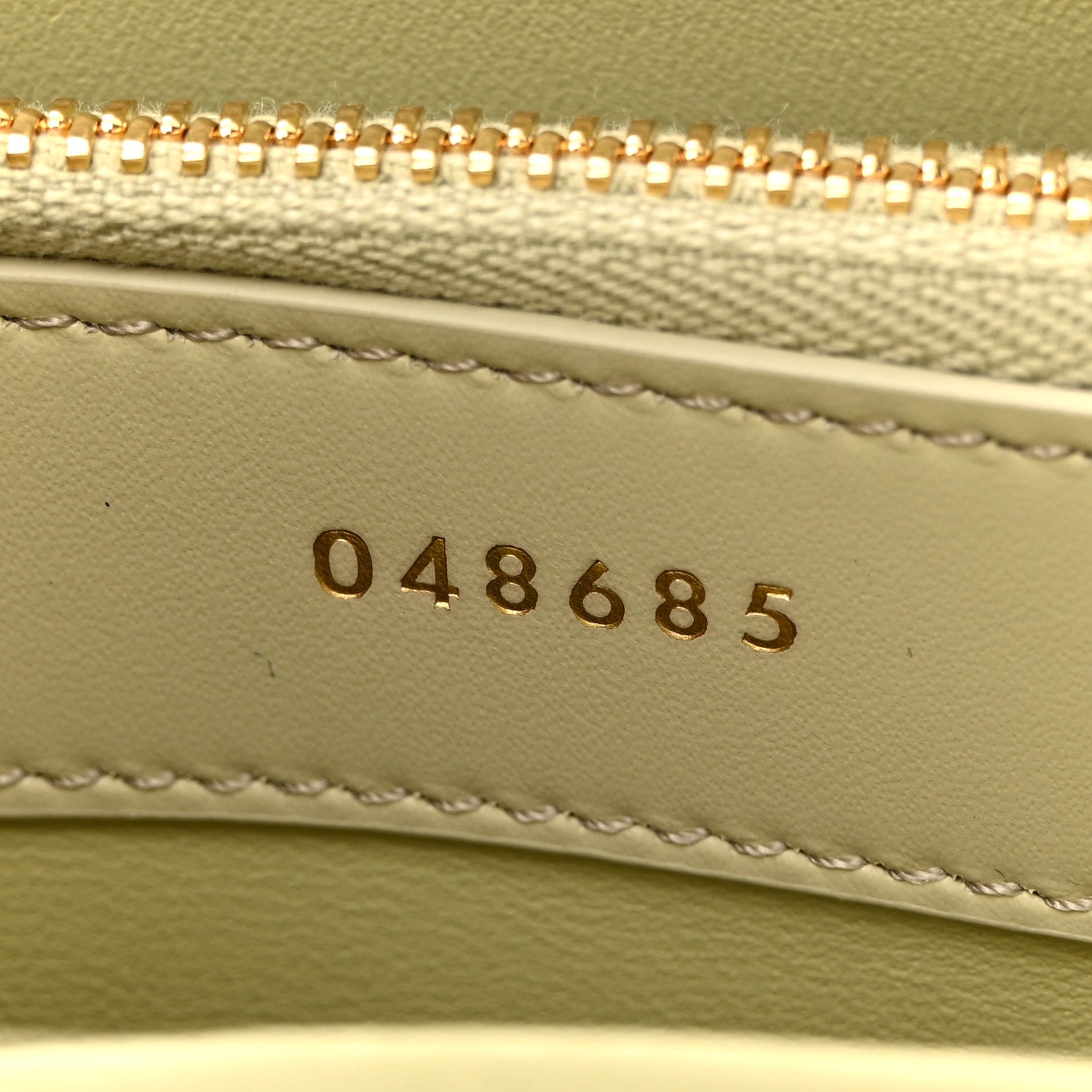Celine Satinated Calfskin Mini 16 Top Handle Bag Almond Green 8 of 13
