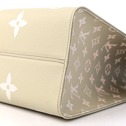 Louis Vuitton Monogram Giant Spring In The City OnTheGo MM Sunset Kaki 8 of 8