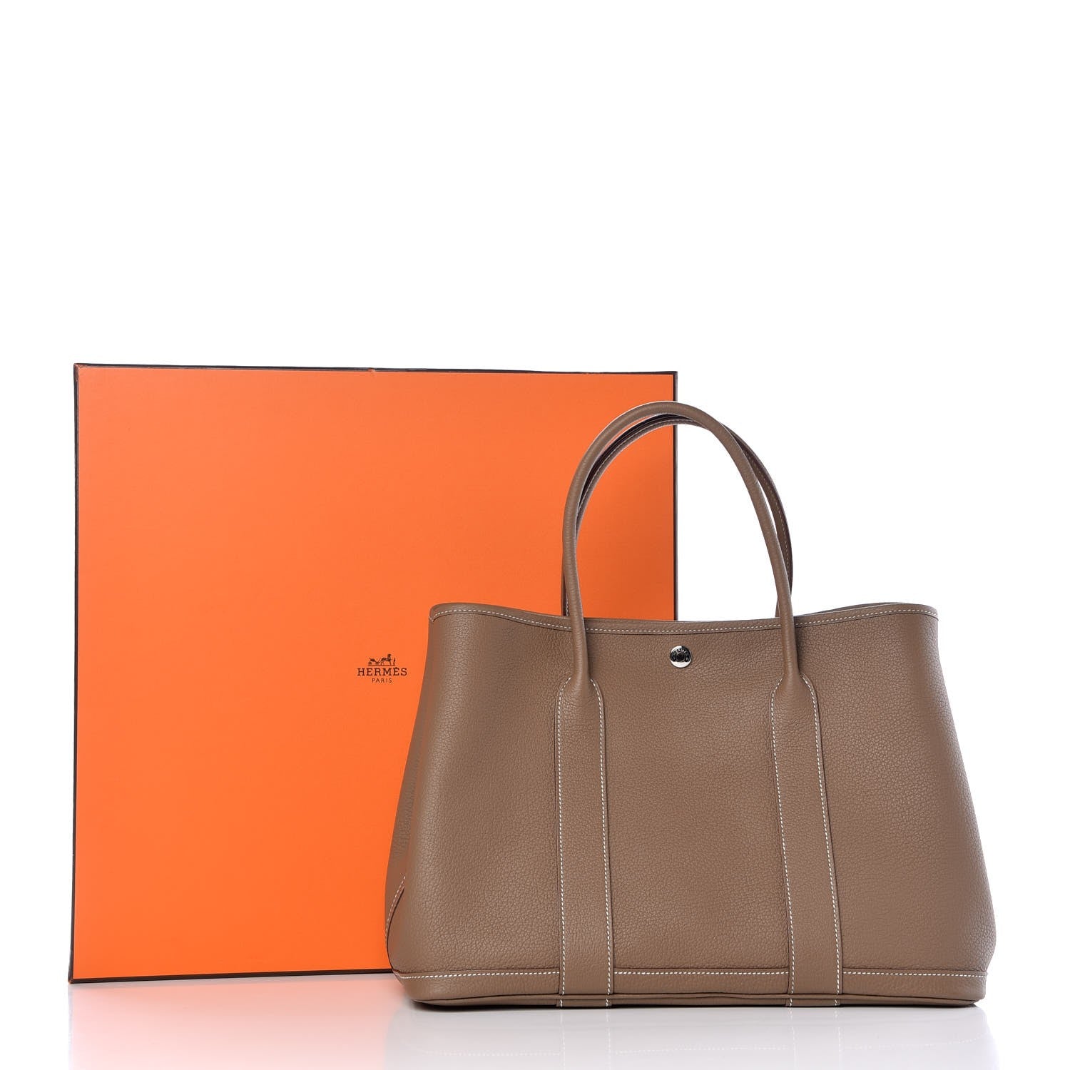 Hermes Negonda Garden Party 36 MM Etoupe 8 of 8