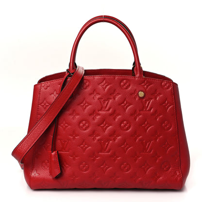 Louis Vuitton Empreinte Montaigne MM Cherry 1 of 7