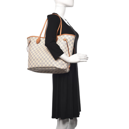 Louis Vuitton Damier Azur Neverfull MM 2 of 16