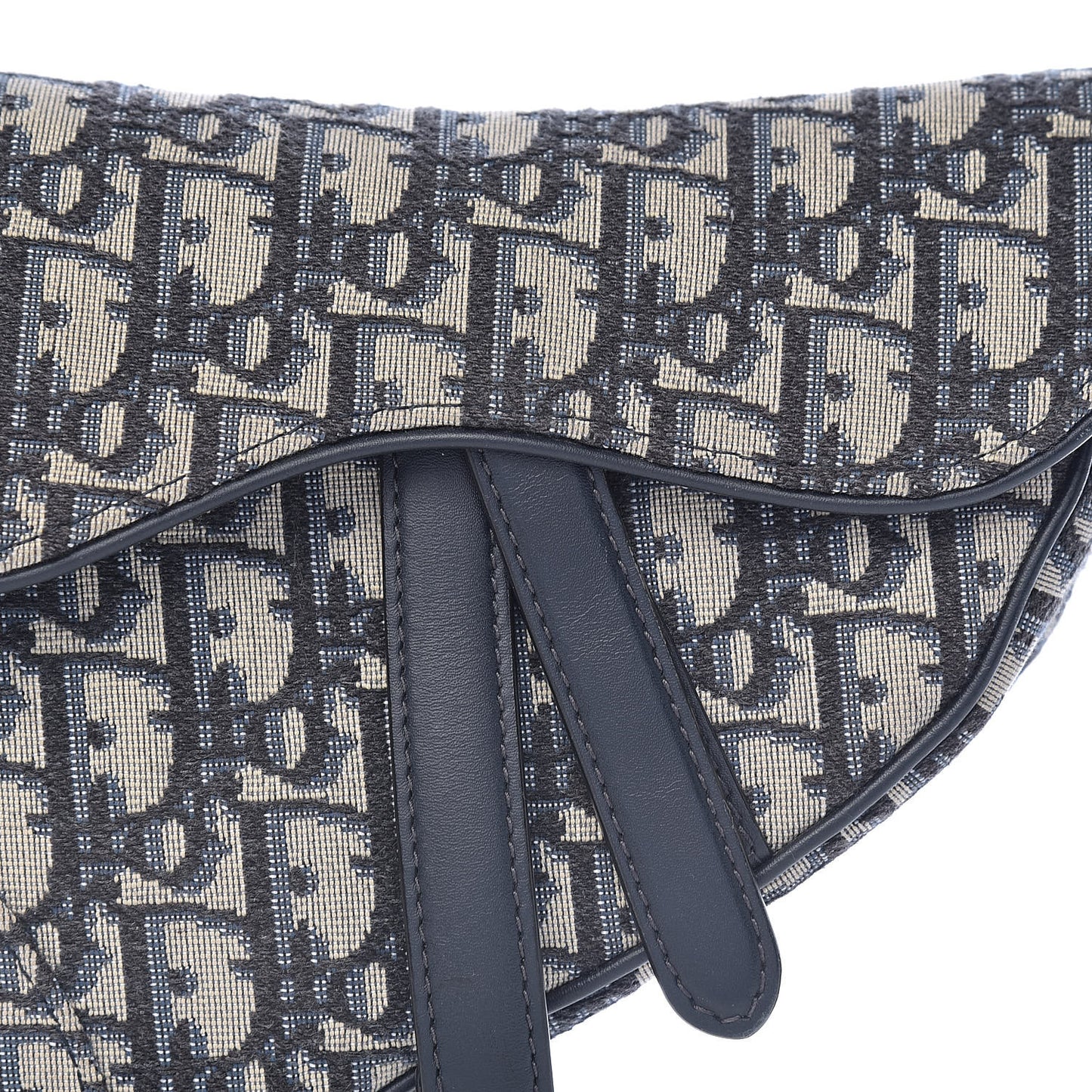 Oblique Mini Saddle Bag Blue