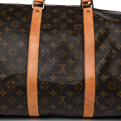 Louis Vuitton Monogram Keepall Bandouliere 55 22 of 37
