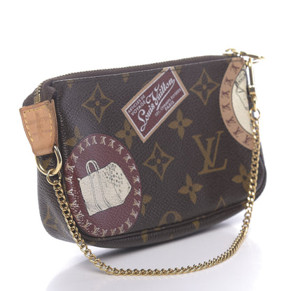 Louis Vuitton Monogram Patch Mini Pochette Accessories 3 of 9