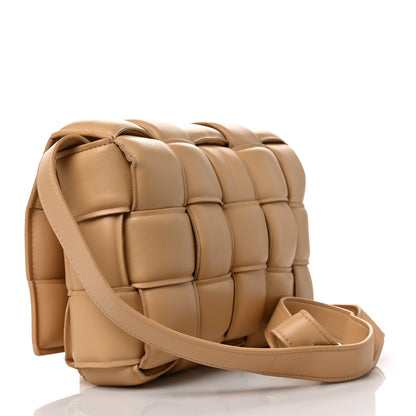 Bottega Veneta Nappa Maxi Intreccio Padded Cassette Crossbody Bag Almond 2 of 7
