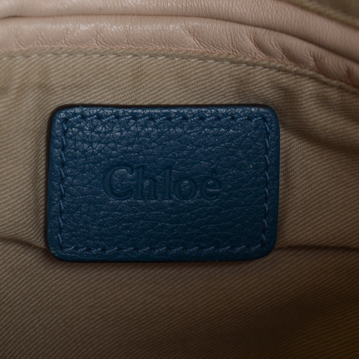Chloe Calfskin Large Paraty Peacock Blue 6 of 8