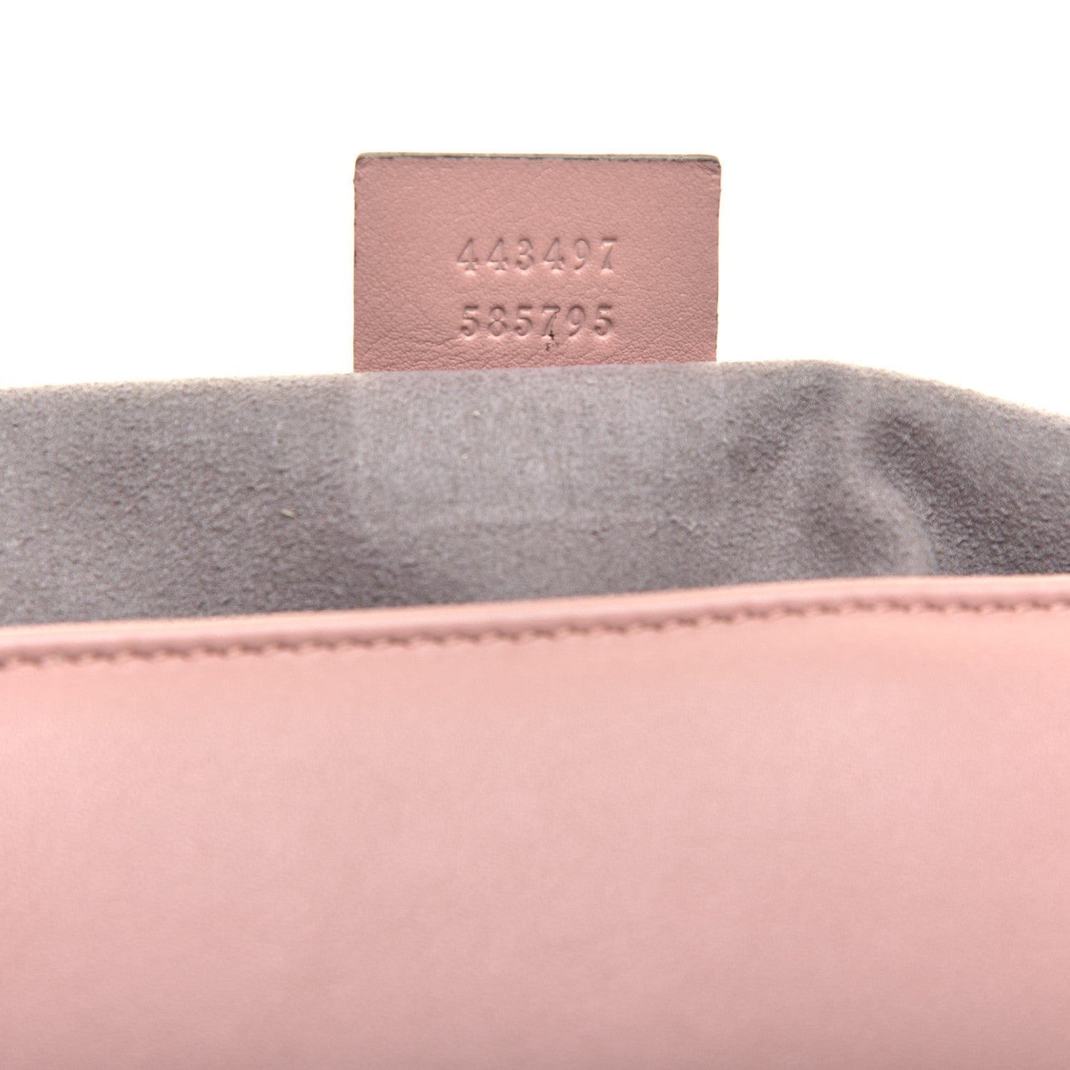 Gucci Calfskin Matelasse Small GG Marmont Shoulder Bag Perfect Pink 9 of 12