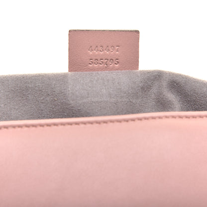 Gucci Calfskin Matelasse Small GG Marmont Shoulder Bag Perfect Pink 9 of 12