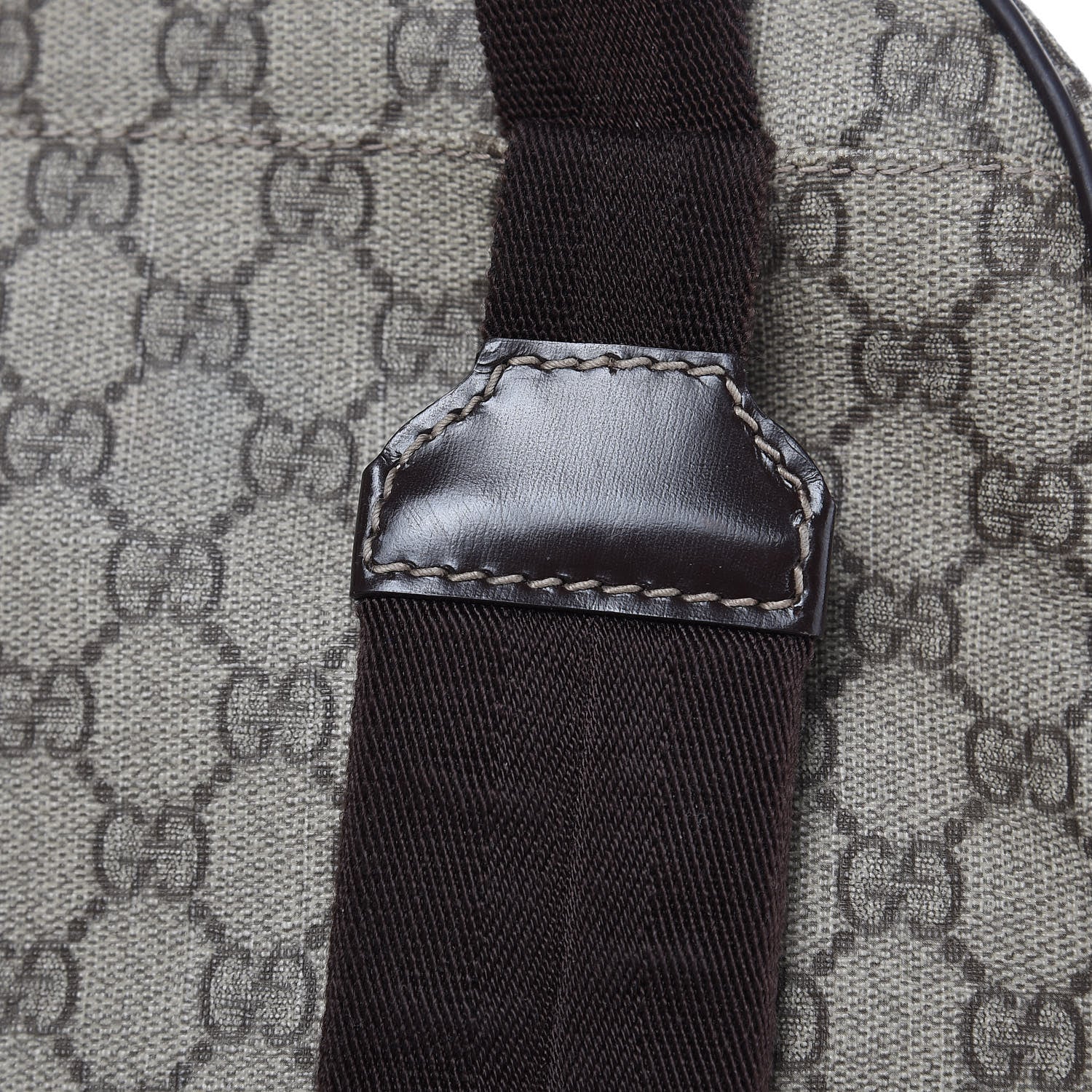 Gucci GG Plus Monogram Interlocking G Medium Backpack Dark Brown 9 of 11