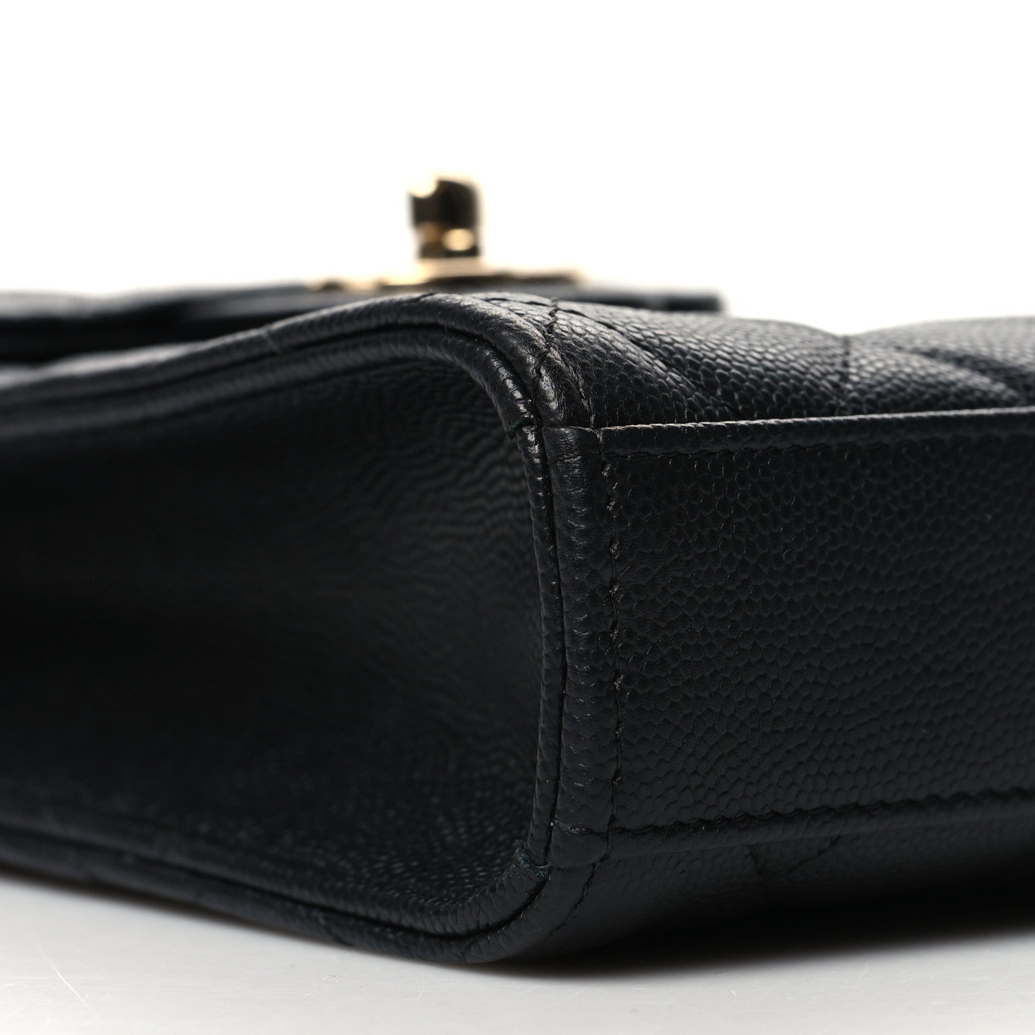 Chanel Caviar Quilted Classic Phone Holder Black 10 of 11