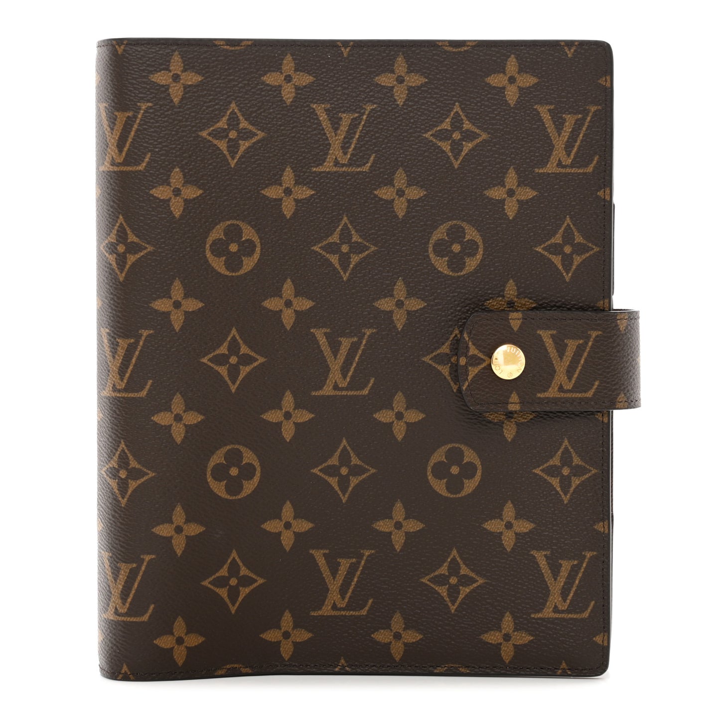 Monogram Large Ring Agenda Cover