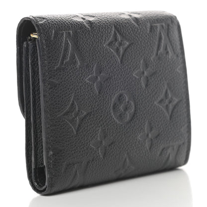 Louis Vuitton Empreinte Ariane Wallet Black 3 of 9