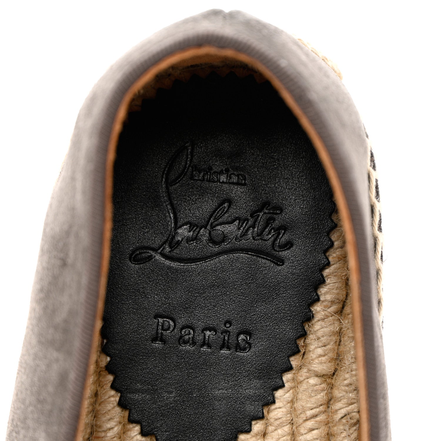 Christian Louboutin Suede Mens Nanou Flat Espadrilles 44 Brown 6 of 10