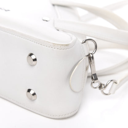 Balenciaga Calfskin S Triangle Duffle White 8 of 12