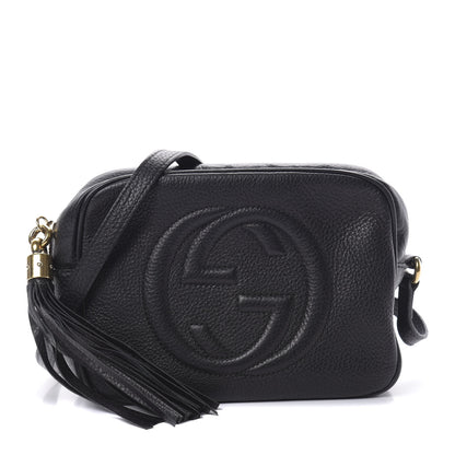 Gucci Pebbled Calfskin Small Soho Disco Bag Black 1 of 12