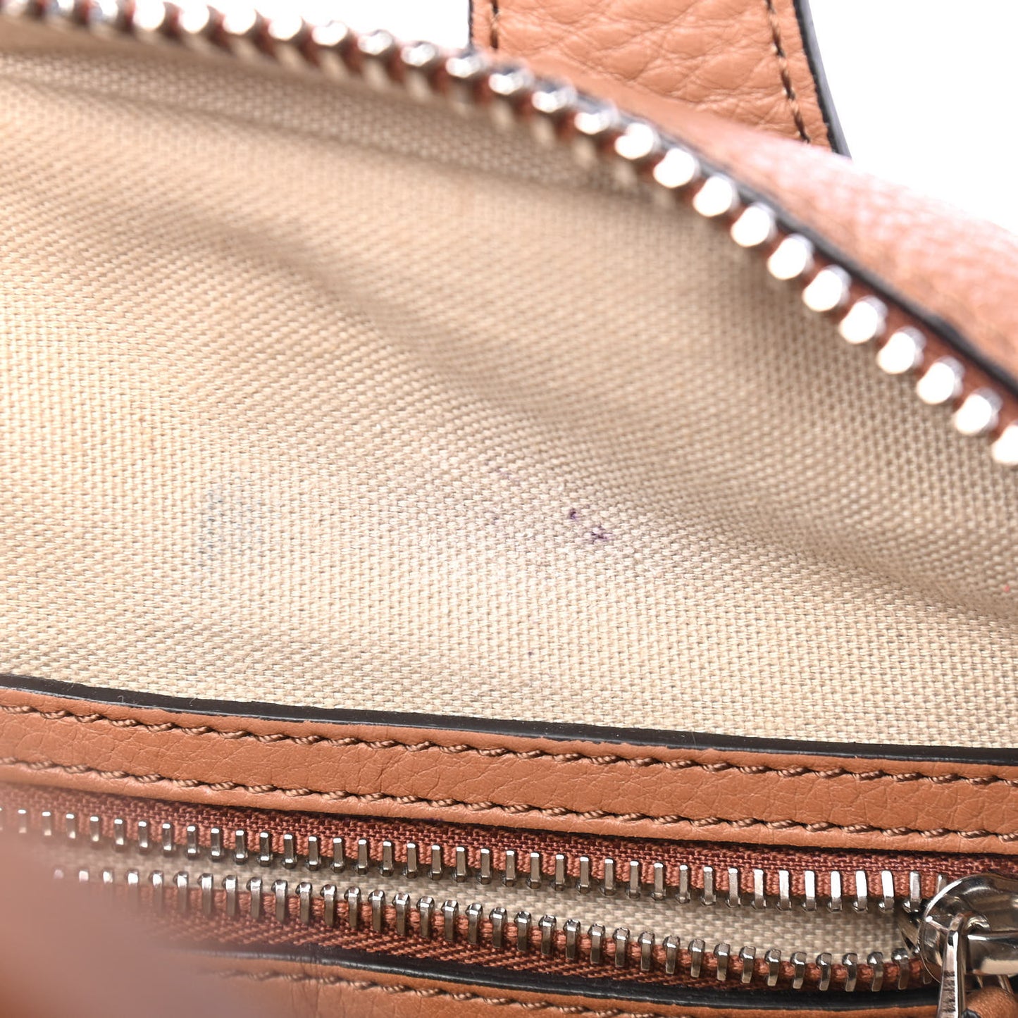 Grained Calfskin Medium Nightingale Brown