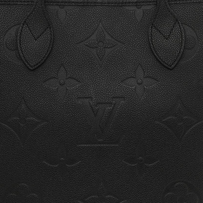 Louis Vuitton Empreinte Monogram Giant Neverfull MM Black 9 of 9