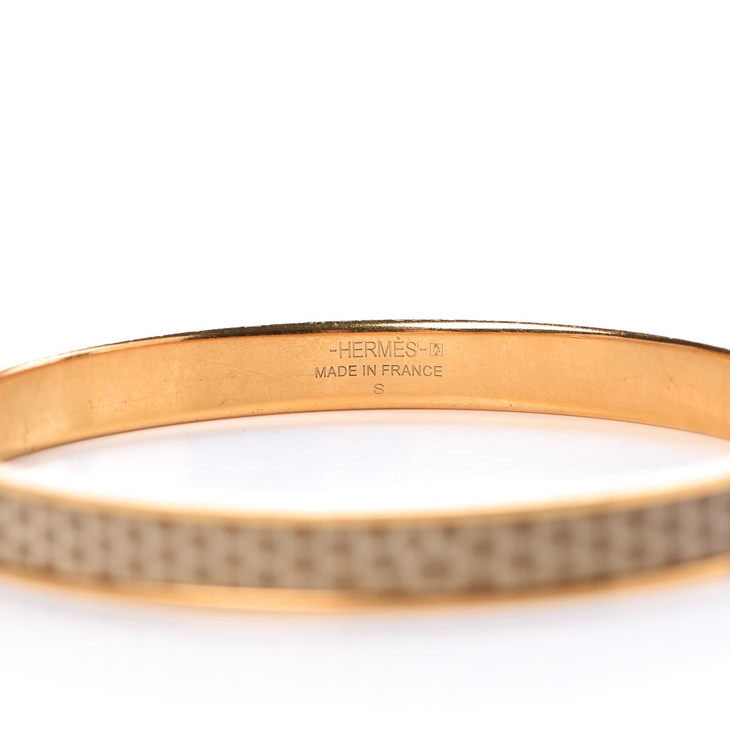 Hermes Smooth Lizard Kawaii 07 Bracelet S Ficelle 4 of 4
