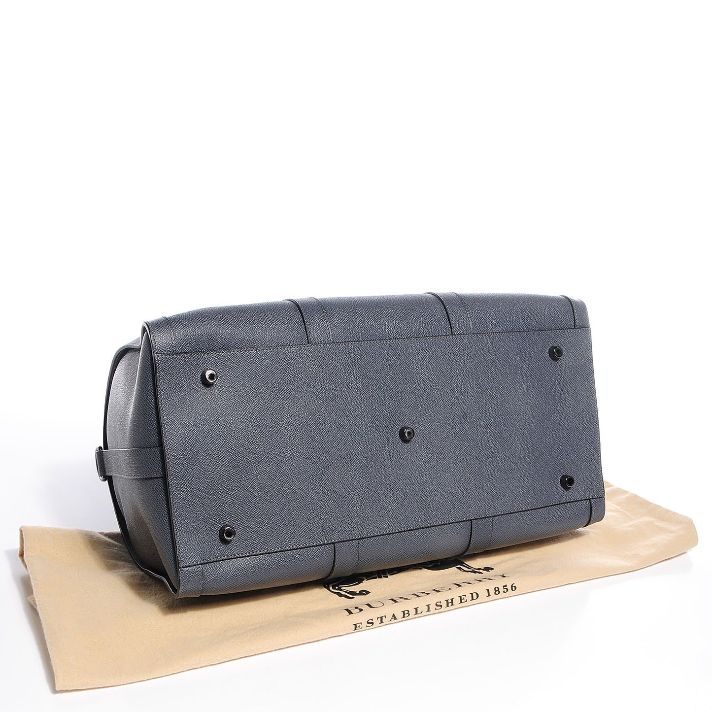 London Leather Boston Holdall 45 Mid Grey Melange