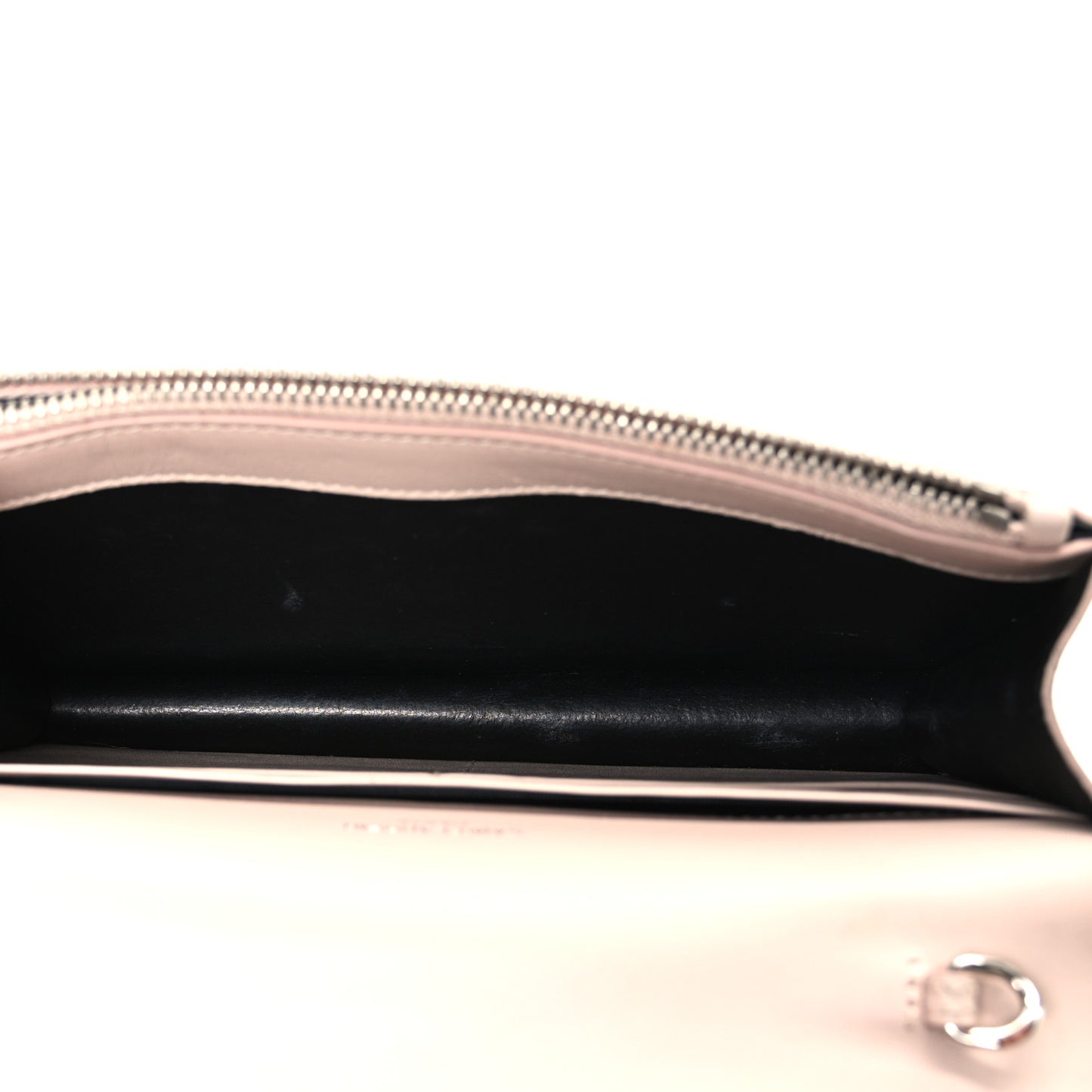 Smooth Calfskin Classic Monogram Kate Tassel Chain Wallet Marble Pink
