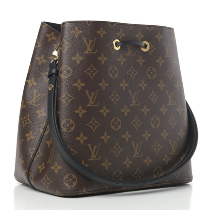 Louis Vuitton Monogram Neonoe MM Black 2 of 4