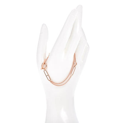 Hermes 18K Rose Gold Echappee Bracelet ST 2 of 5