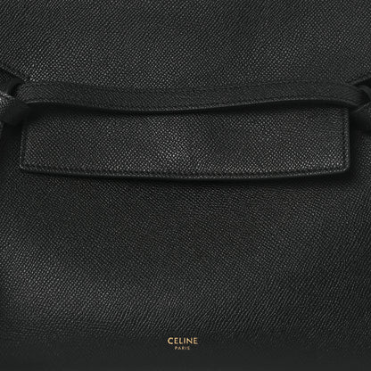 Celine Grained Calfskin Mini Belt Bag Black 9 of 12