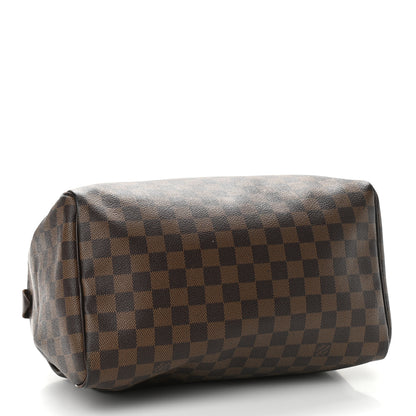 Louis Vuitton Damier Ebene Speedy 30 4 of 12