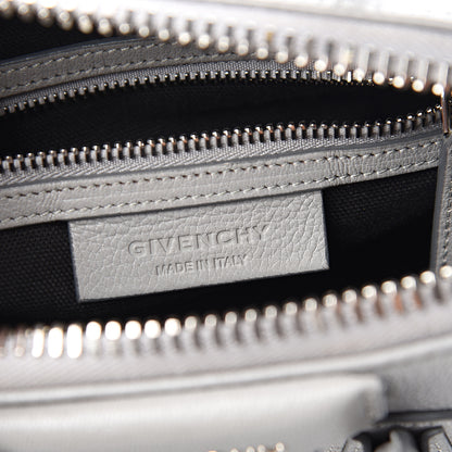 Givenchy Sugar Goatskin Mini Antigona Pearl Grey 5 of 16