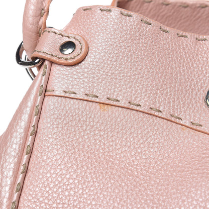 Fendi Cuoio Romano Selleria Small Bucket Bag Cipria 12 of 17