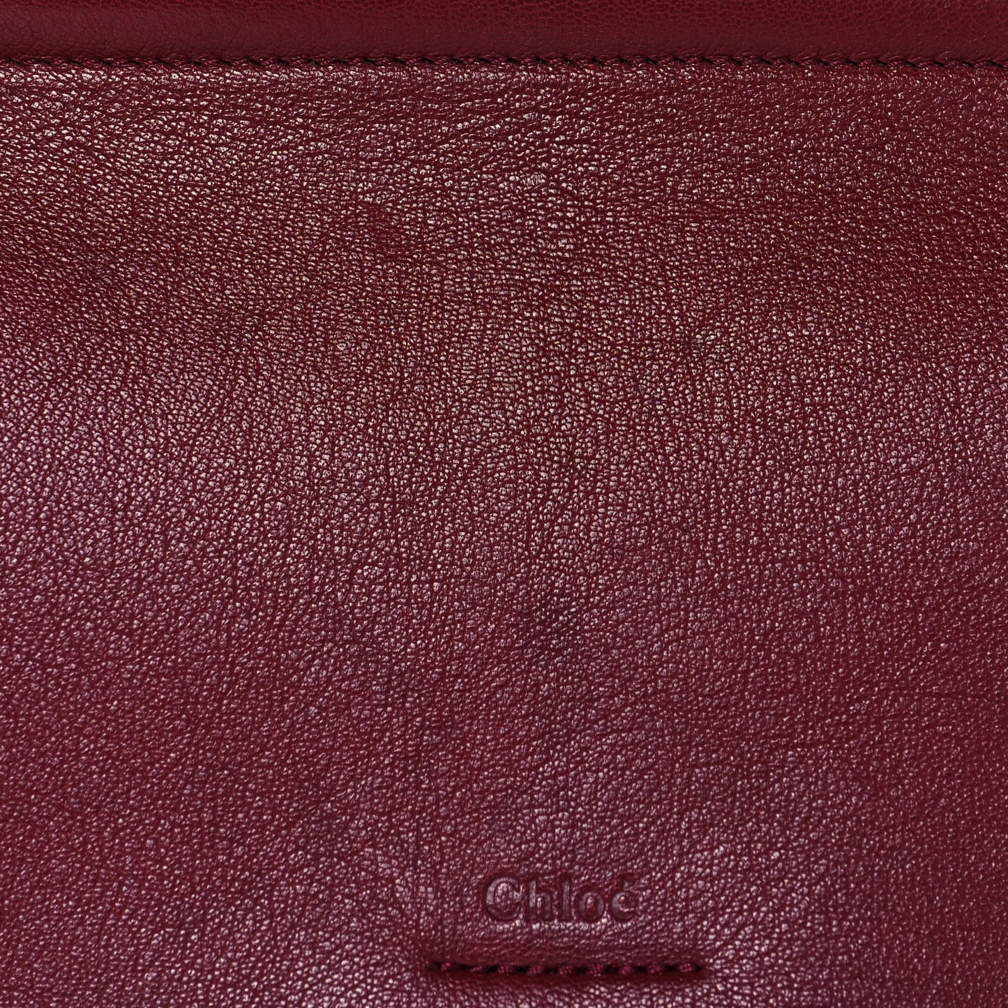 Calfskin Medium Faye Shoulder Bag Sienna Red