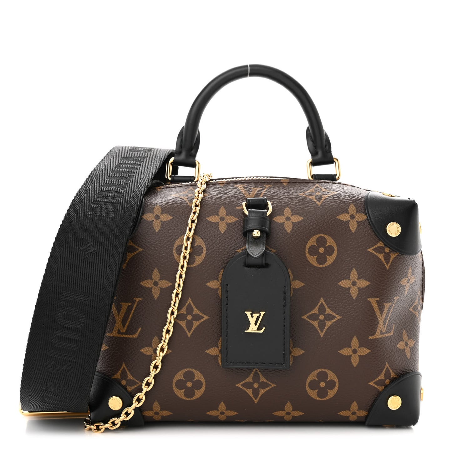 Monogram Petite Malle Souple Black