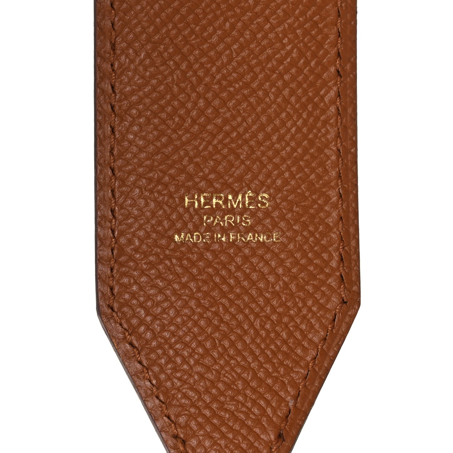 Epsom 40mm Tressage Shoulder Strap Black Craie Gold