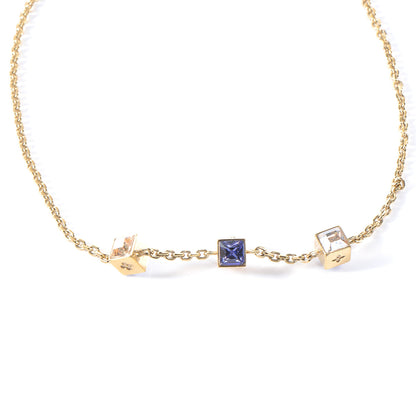 Louis Vuitton Swarovski Gamble Short Necklace Azur 1 of 6