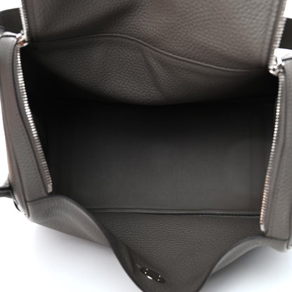 Hermes Taurillon Clemence Lindy 30 Etain 4 of 4