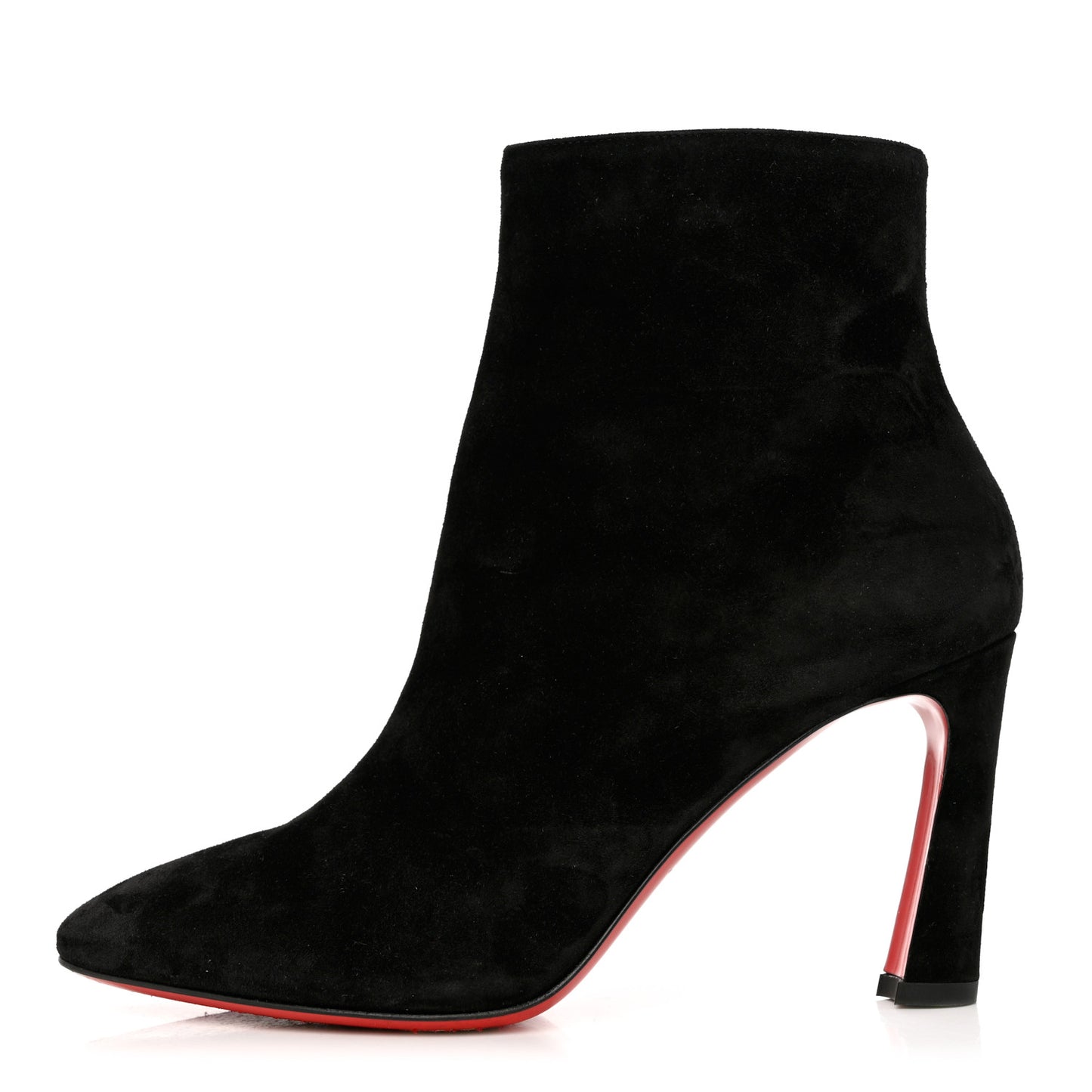Suede So Eleonor Ankle Booties 36.5 Black