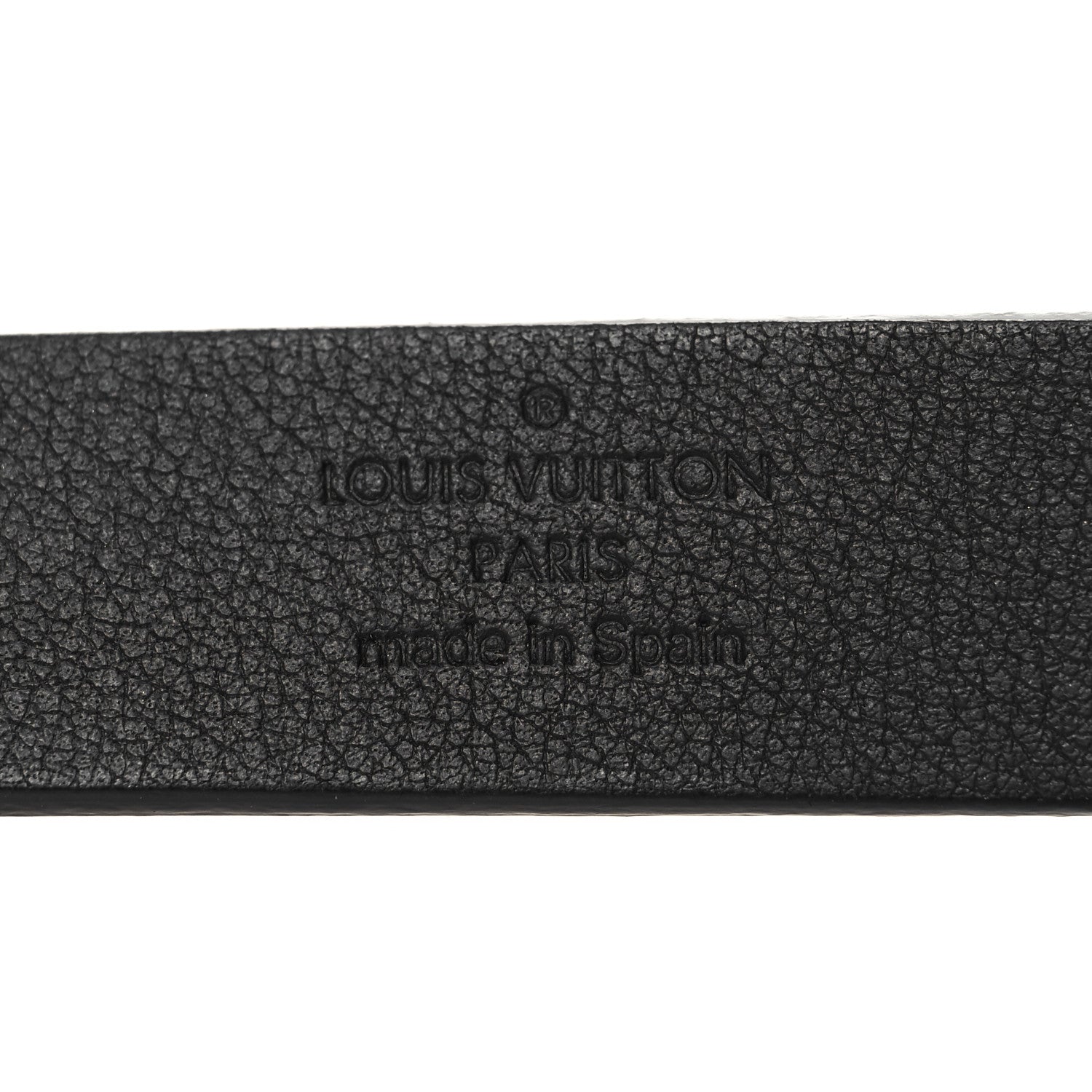 Louis Vuitton Calfskin Essential V 30 MM Belt 85 34 Black 6 of 7