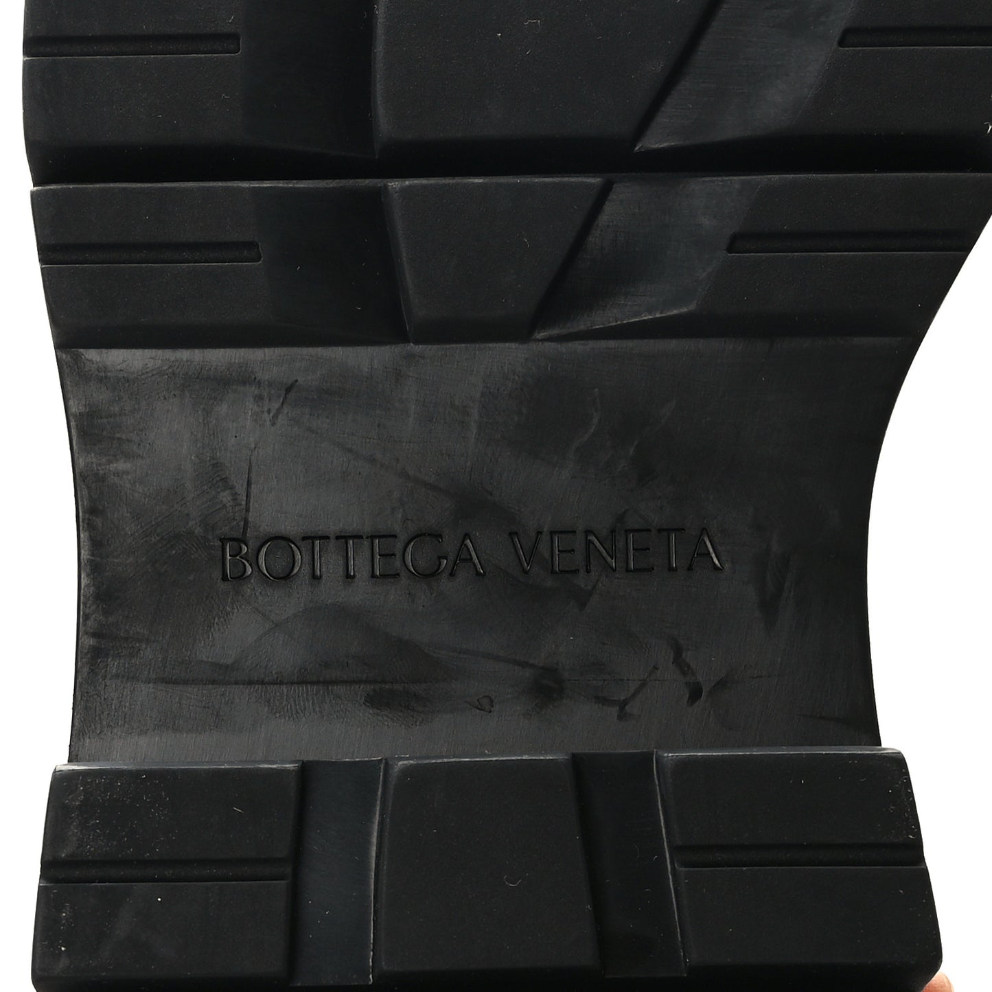 Calfskin The Tire Chelsea Boots 38 Sea Salt Black