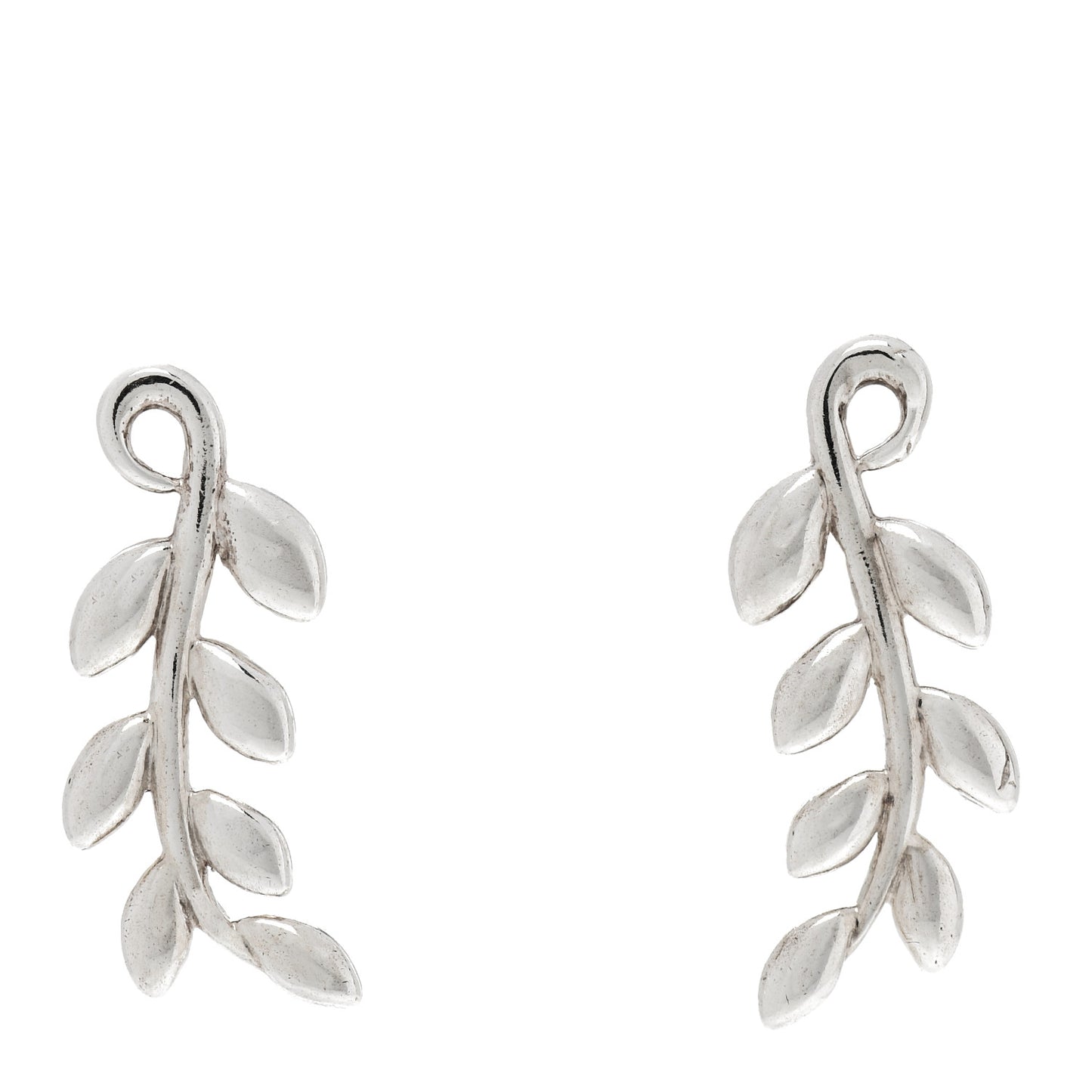 Sterling Silver Paloma Picasso Olive Leaf Climber Earrings