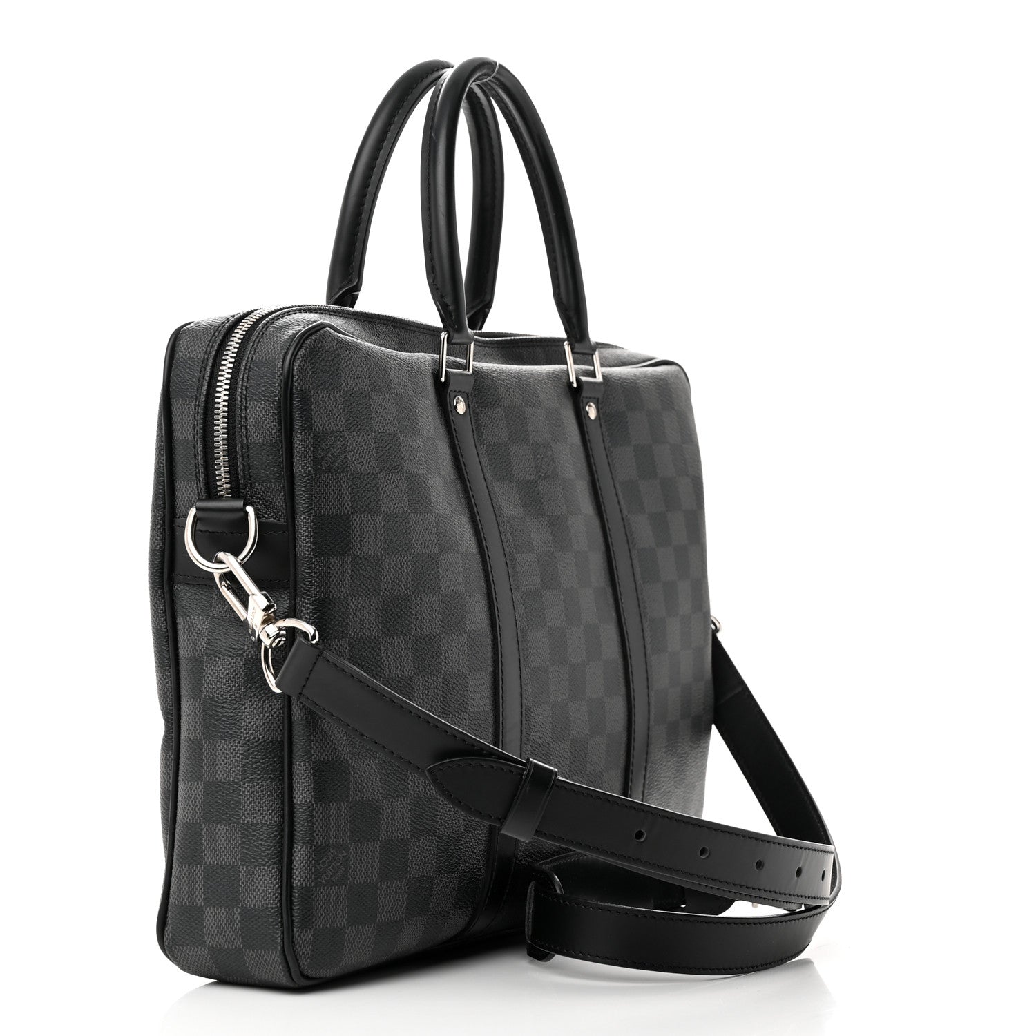 Louis Vuitton Damier Graphite Porte Documents Voyage PM 3 of 16